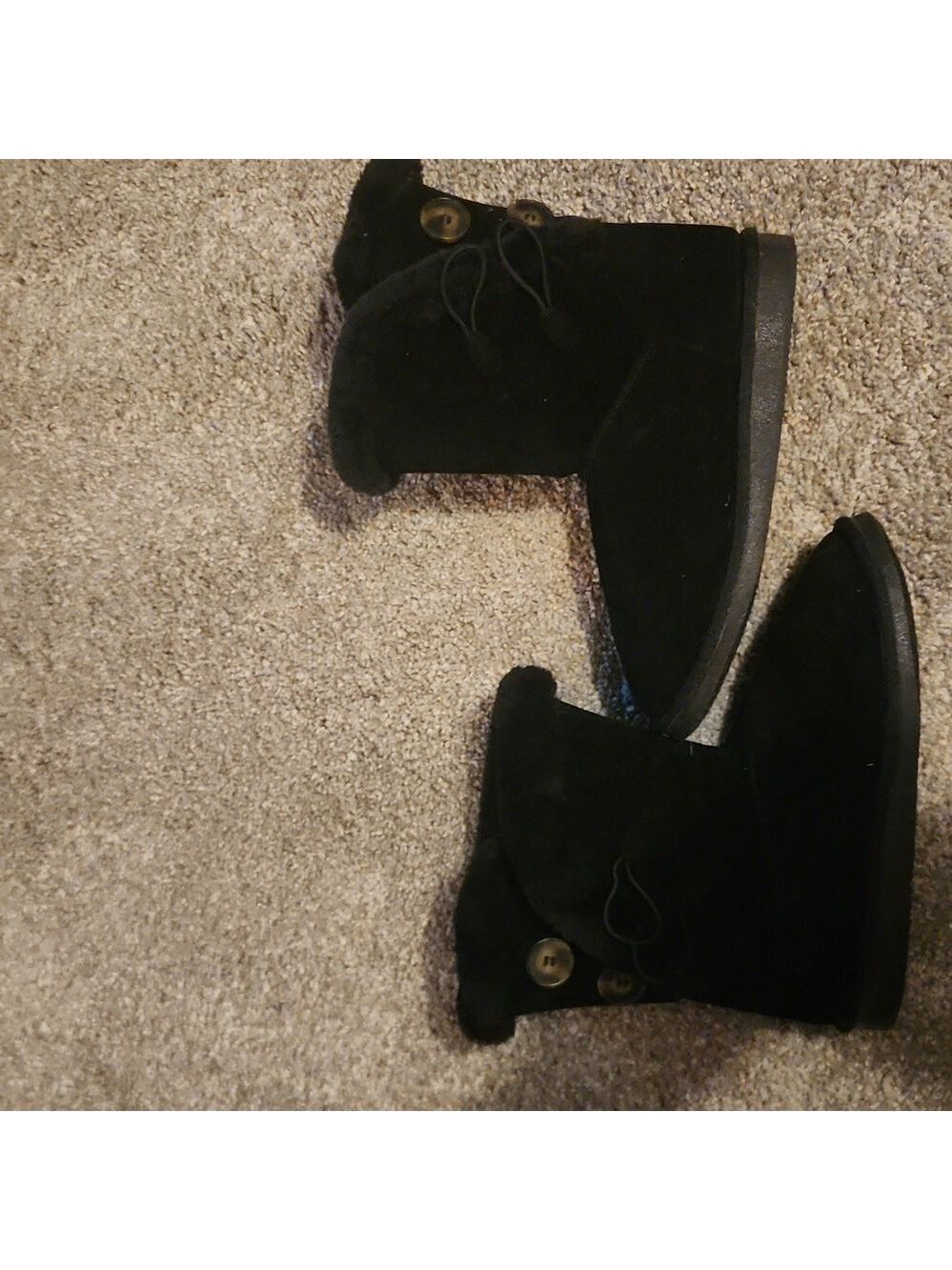 SUGAR Black Boots sz 6.5